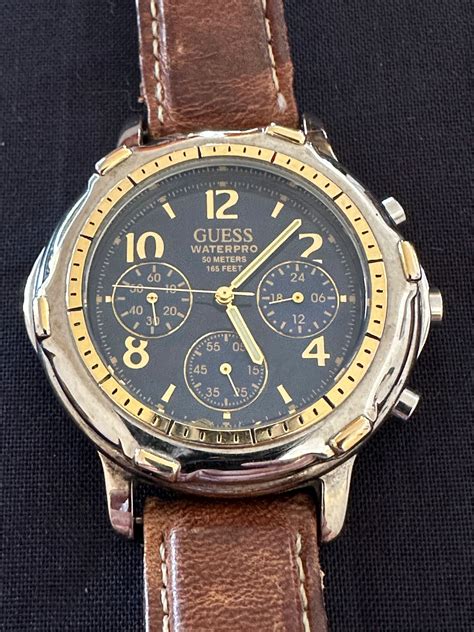 guess waterpro watch 50 meters.